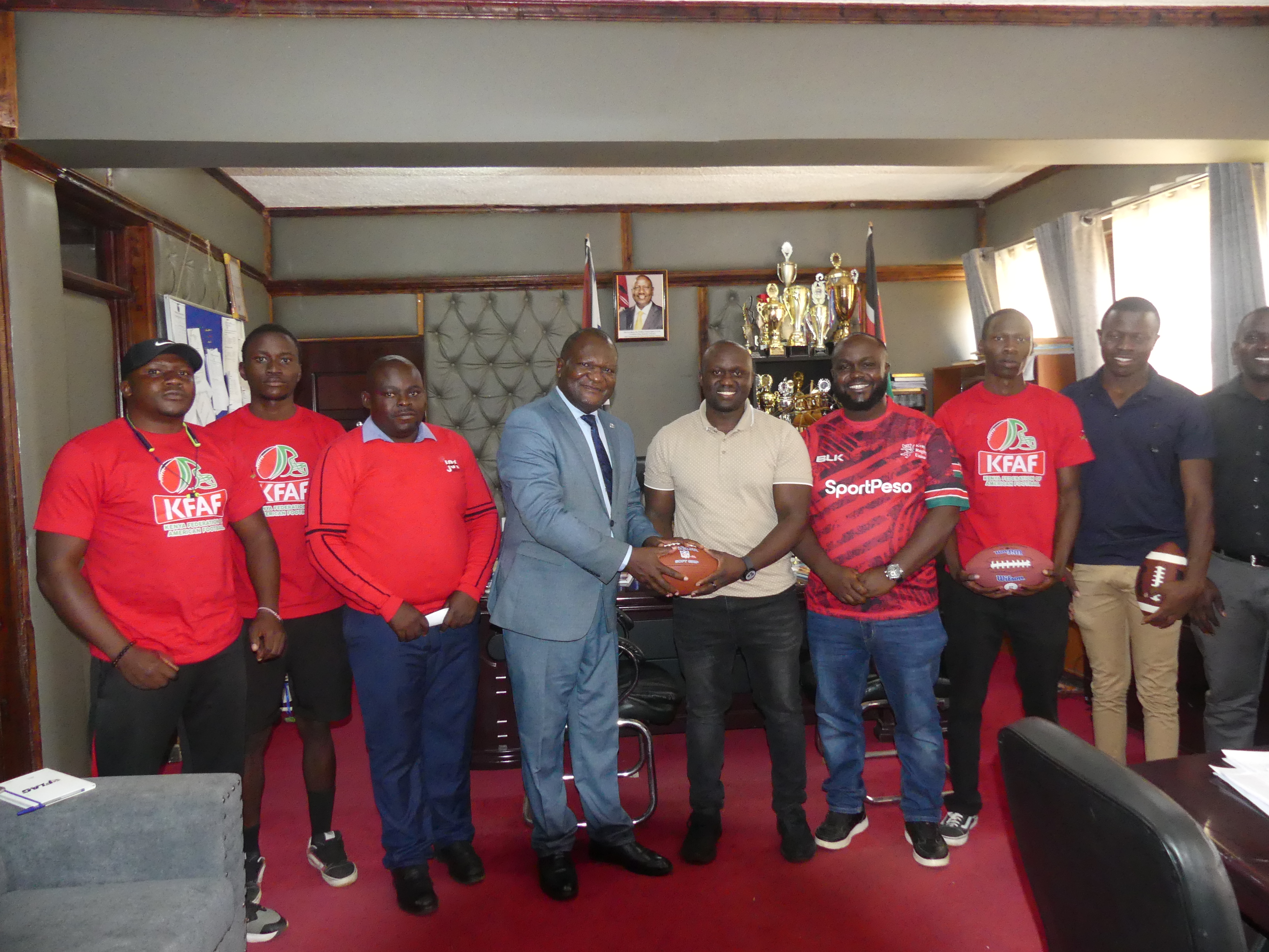 KFAF Launches Historic High School Flag Football Pilot Program in Kenya