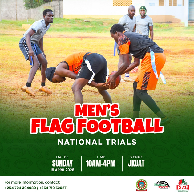 Men’S National Team Trials - American Football Kenya